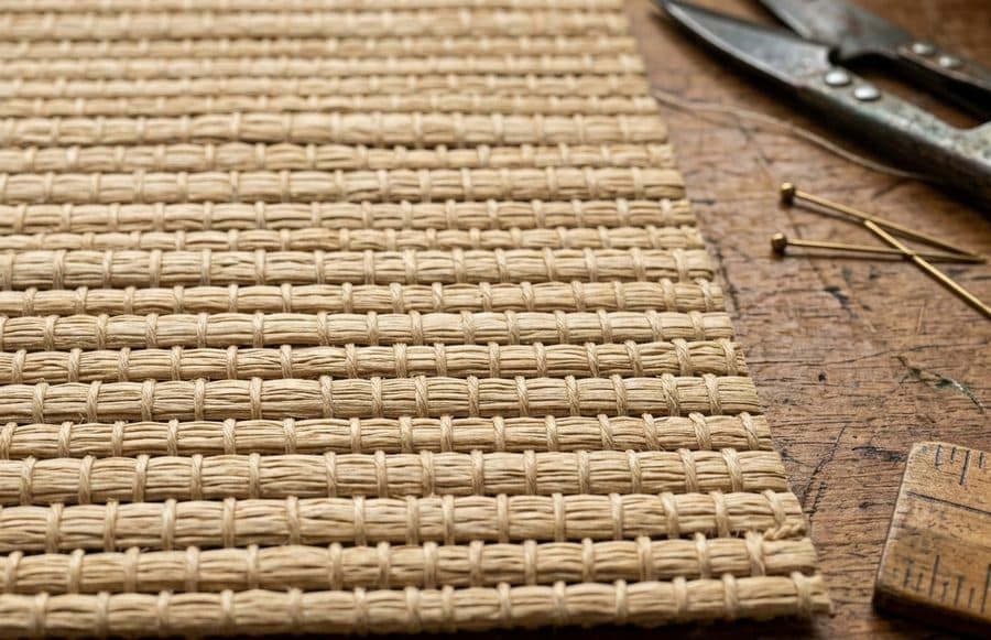 Woven wood weave